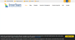 Desktop Screenshot of innerteam.it